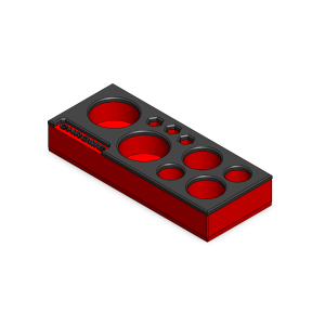 MagAttach Mixed Drive Chrome Adapter Storage Tray