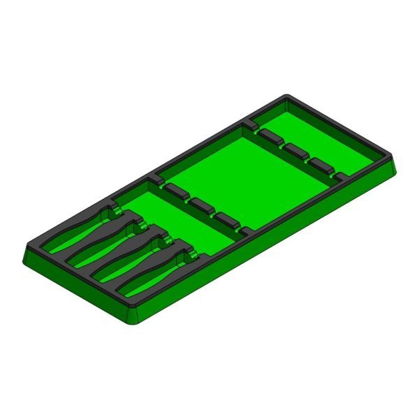 Snap On 4 Piece Long Hard Handle Pick & Awl Tray