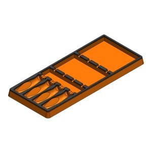 Snap On 4 Piece Long Instinct Grip Pick & Awl Tray